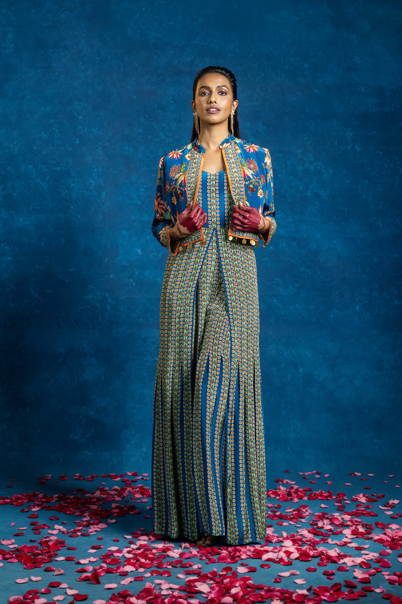 Aarani embellished jumpsuit set