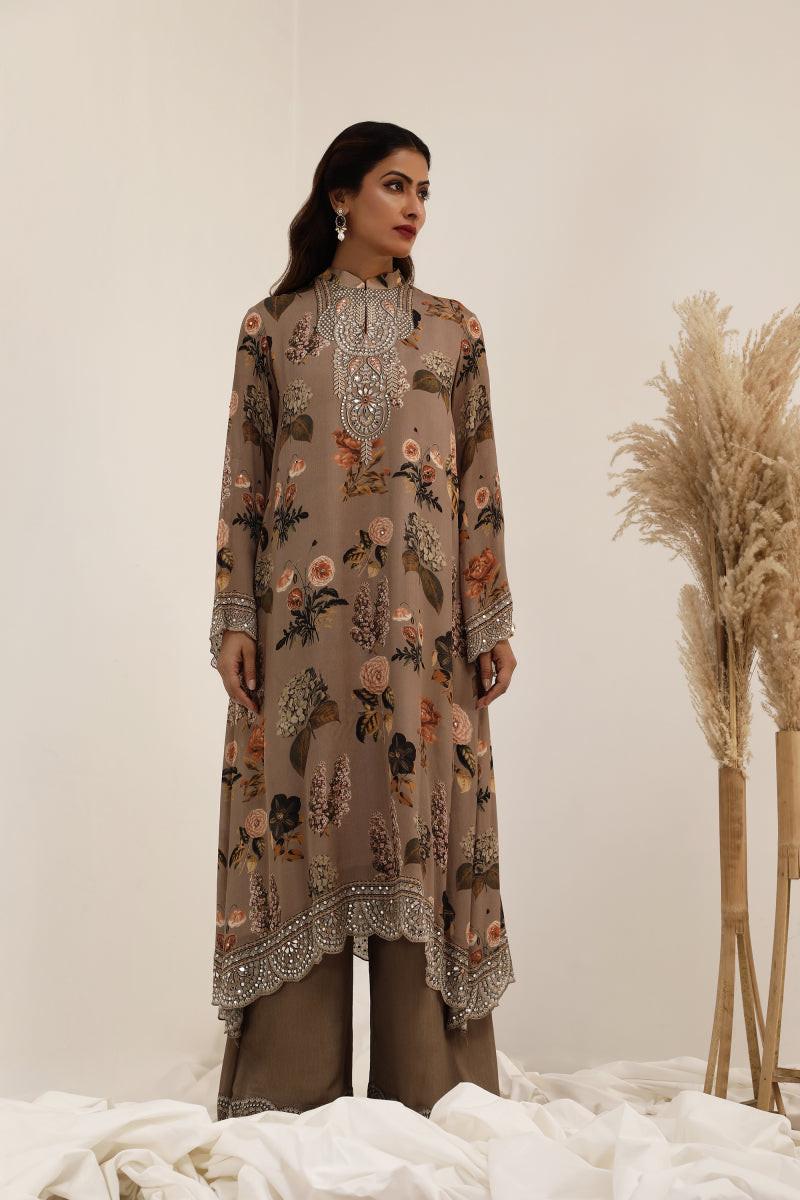 Aaina A-line kurta set
