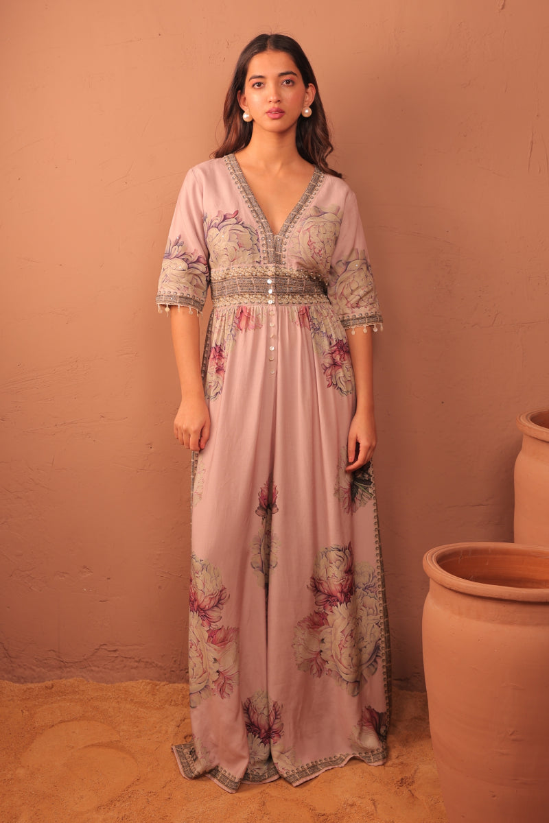 Carnation Crush Jumpsuit