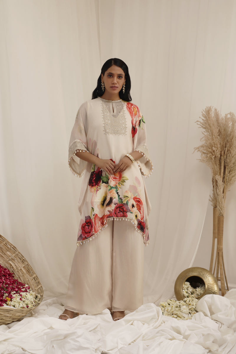 Gul Dasta Kaftaan Set