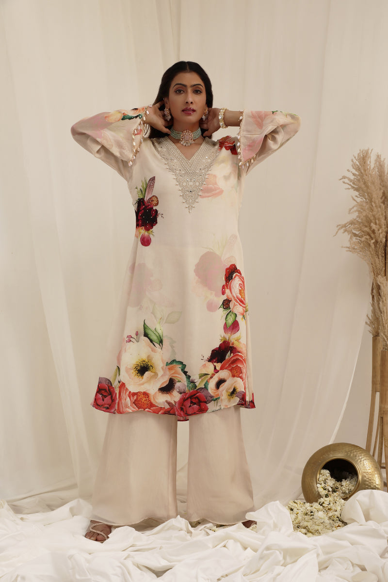 Gul Dasta A-line Kurta Set