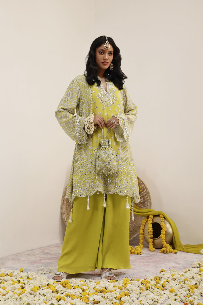 Hoor A-line Kurta set