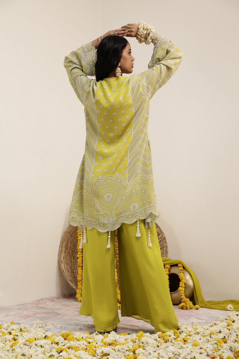 Hoor A-line Kurta set