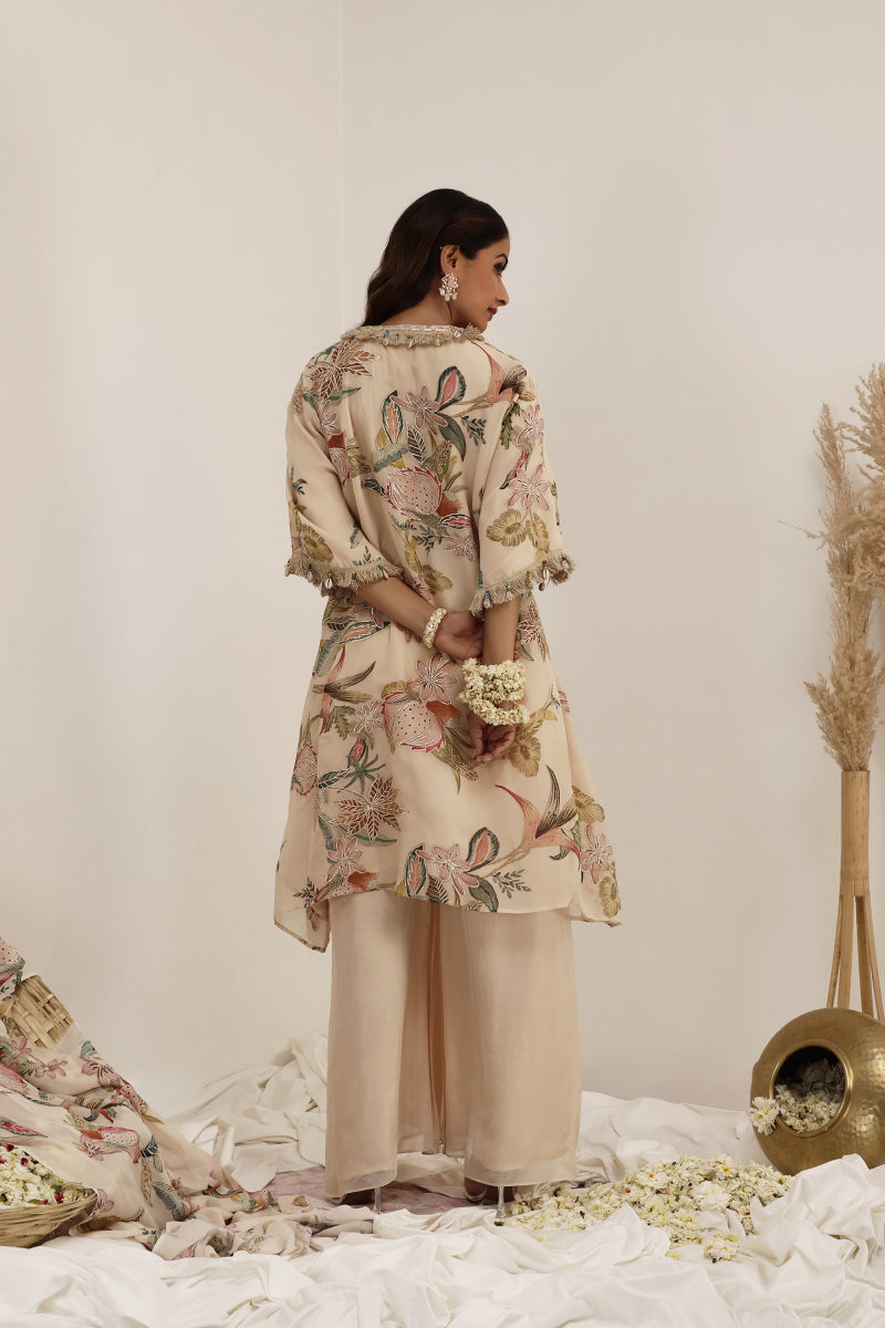 Madhaniya A-line kurta set