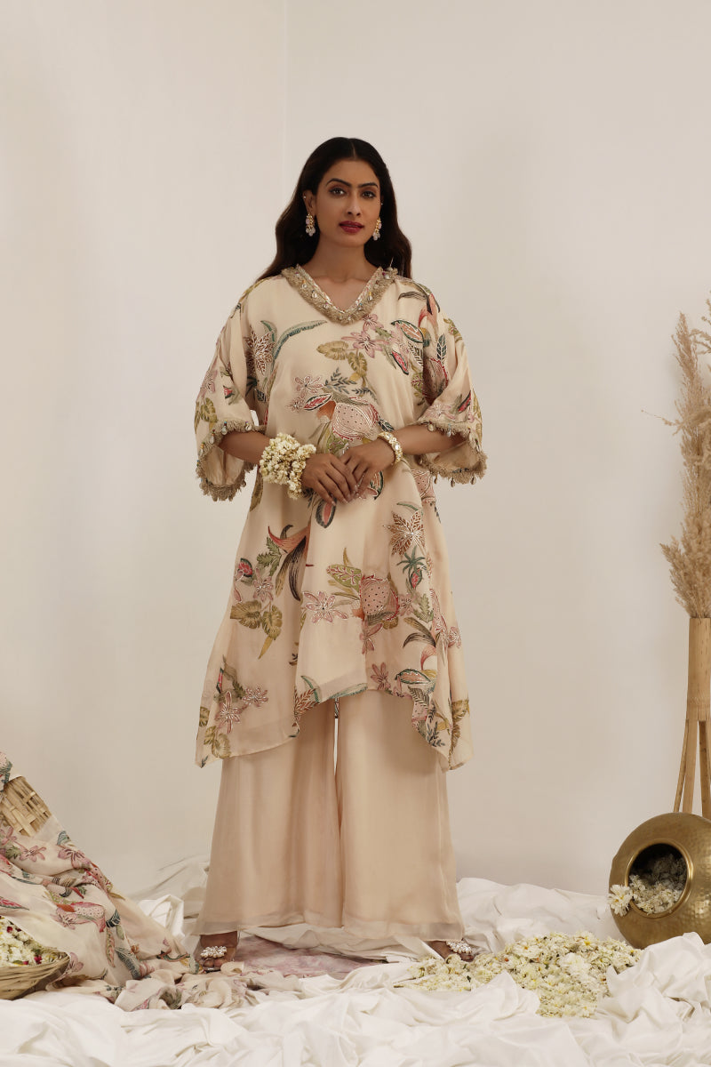 Madhaniya A-line kurta set