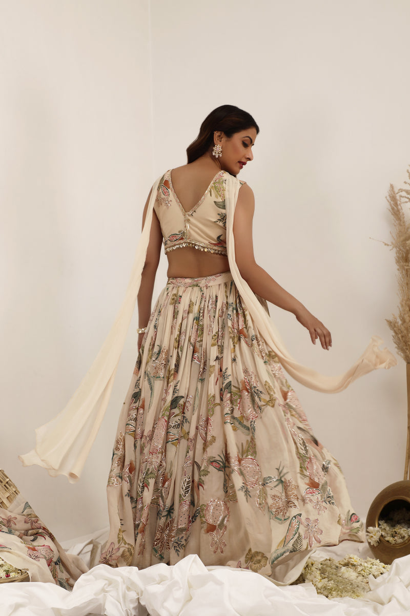 Madhaniya lehenga set