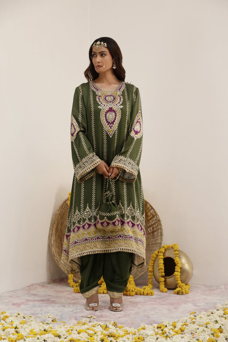 Noor A-line Kurta set