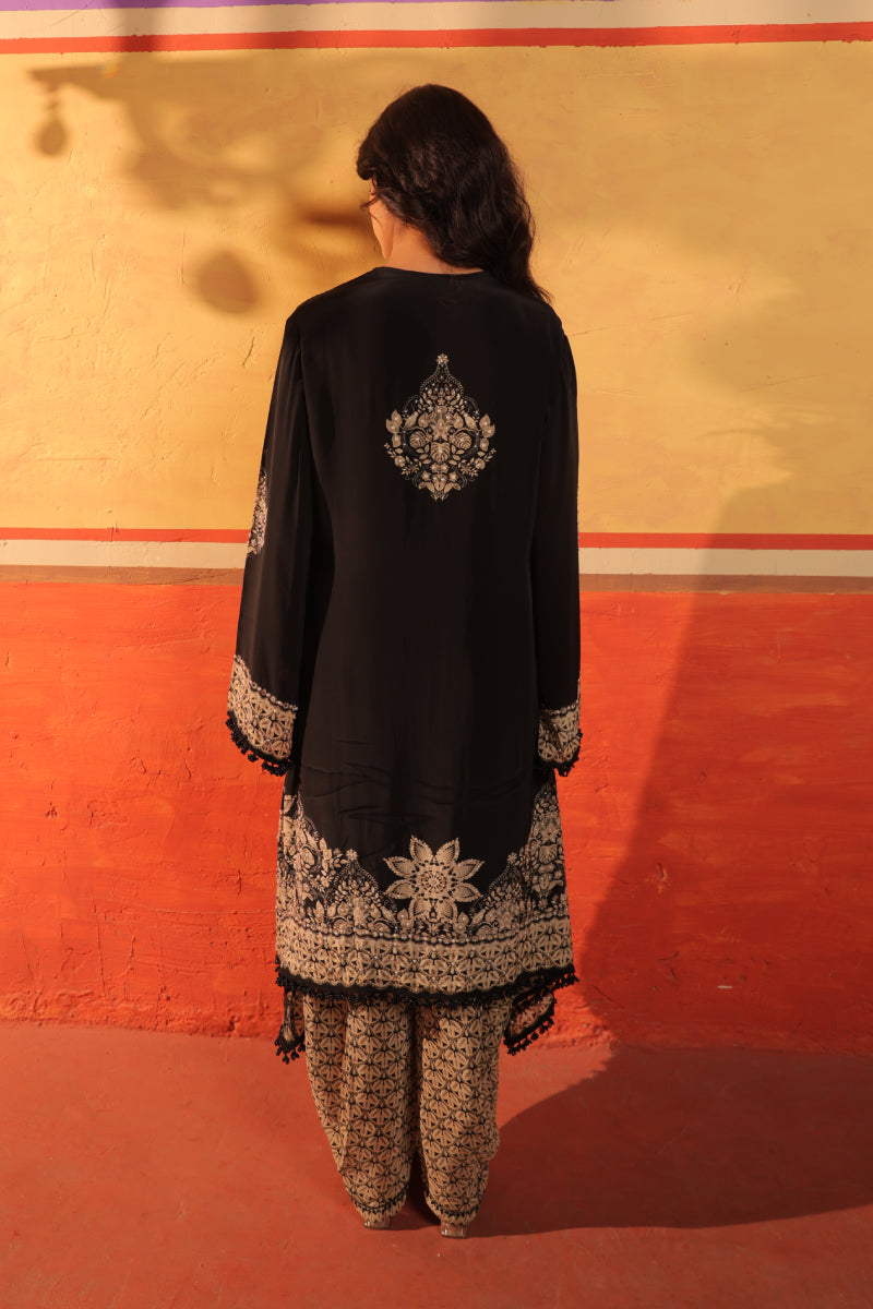 Pandora Asymmetric kurta set