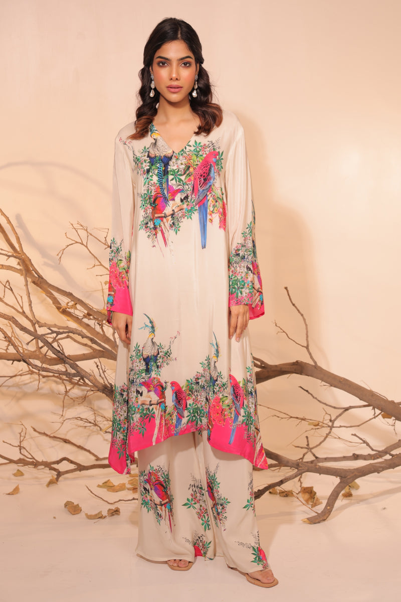 Parinda A-line kurta set