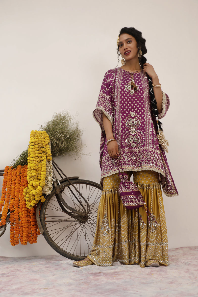 Son Chidhaiya Kaftaan set