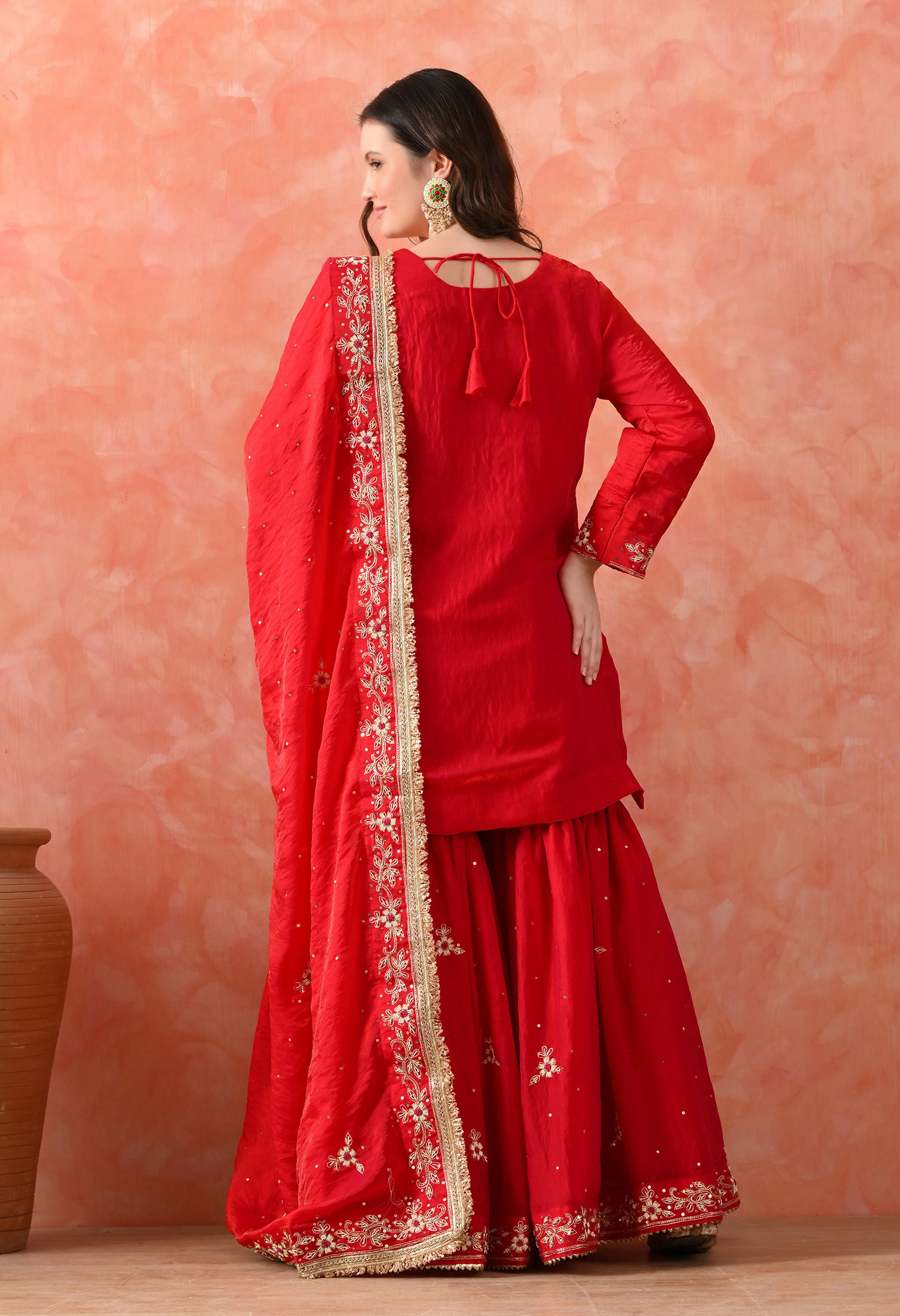 Rani Pink Gharara Set