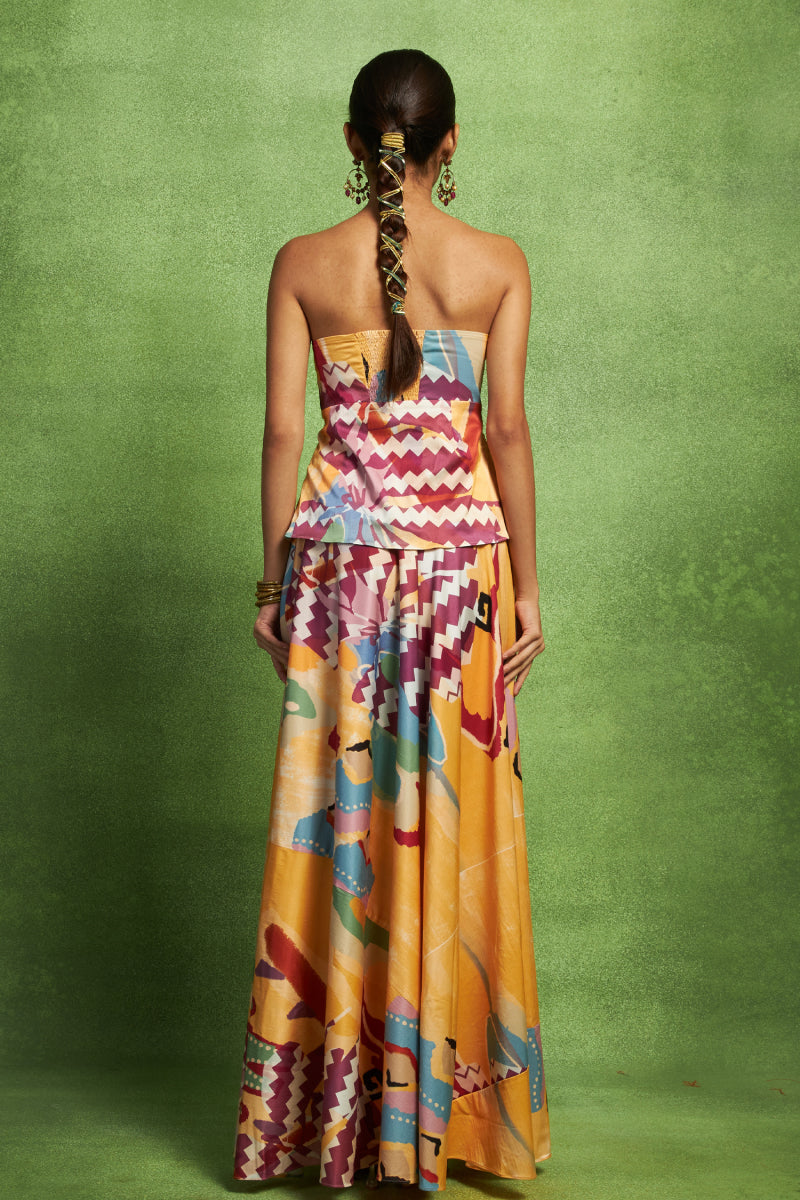 Off-Shoulder Top & Skirt Set