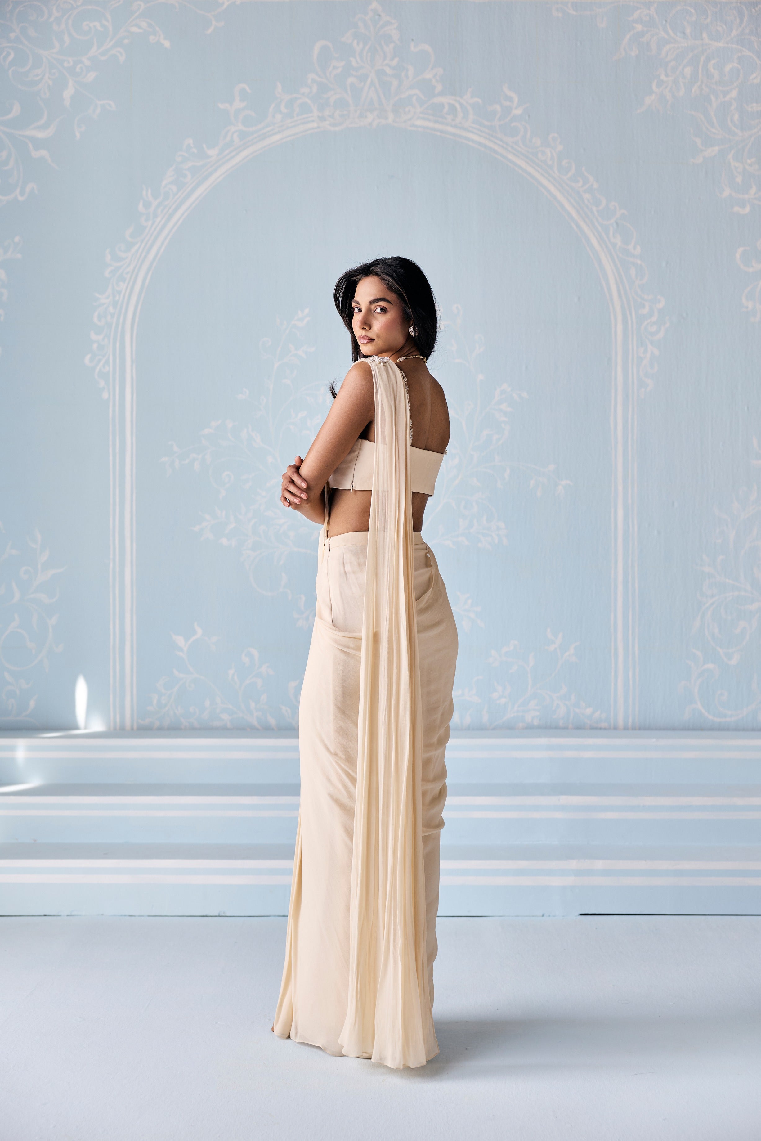 ELODIE SAREE SET