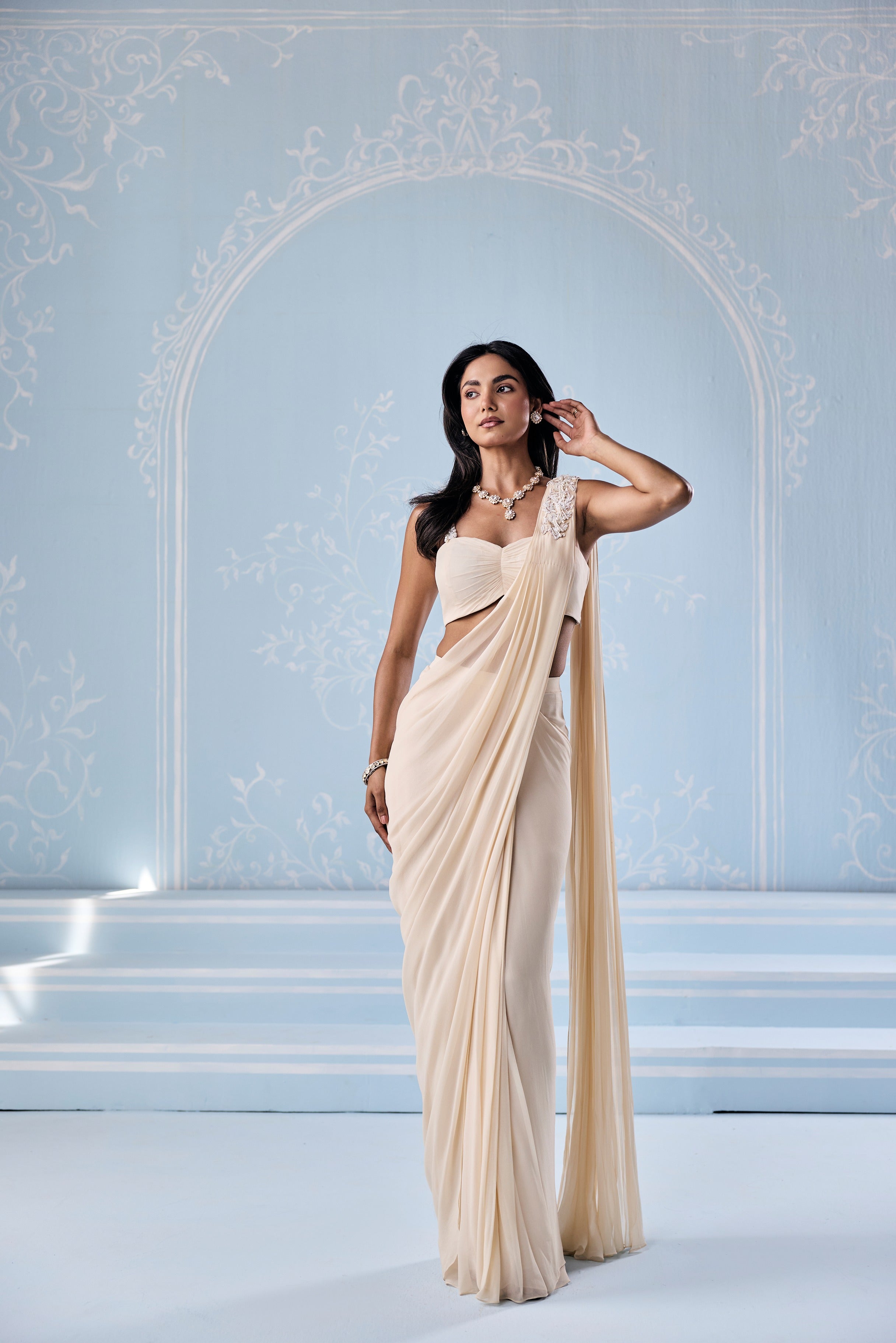 ELODIE SAREE SET