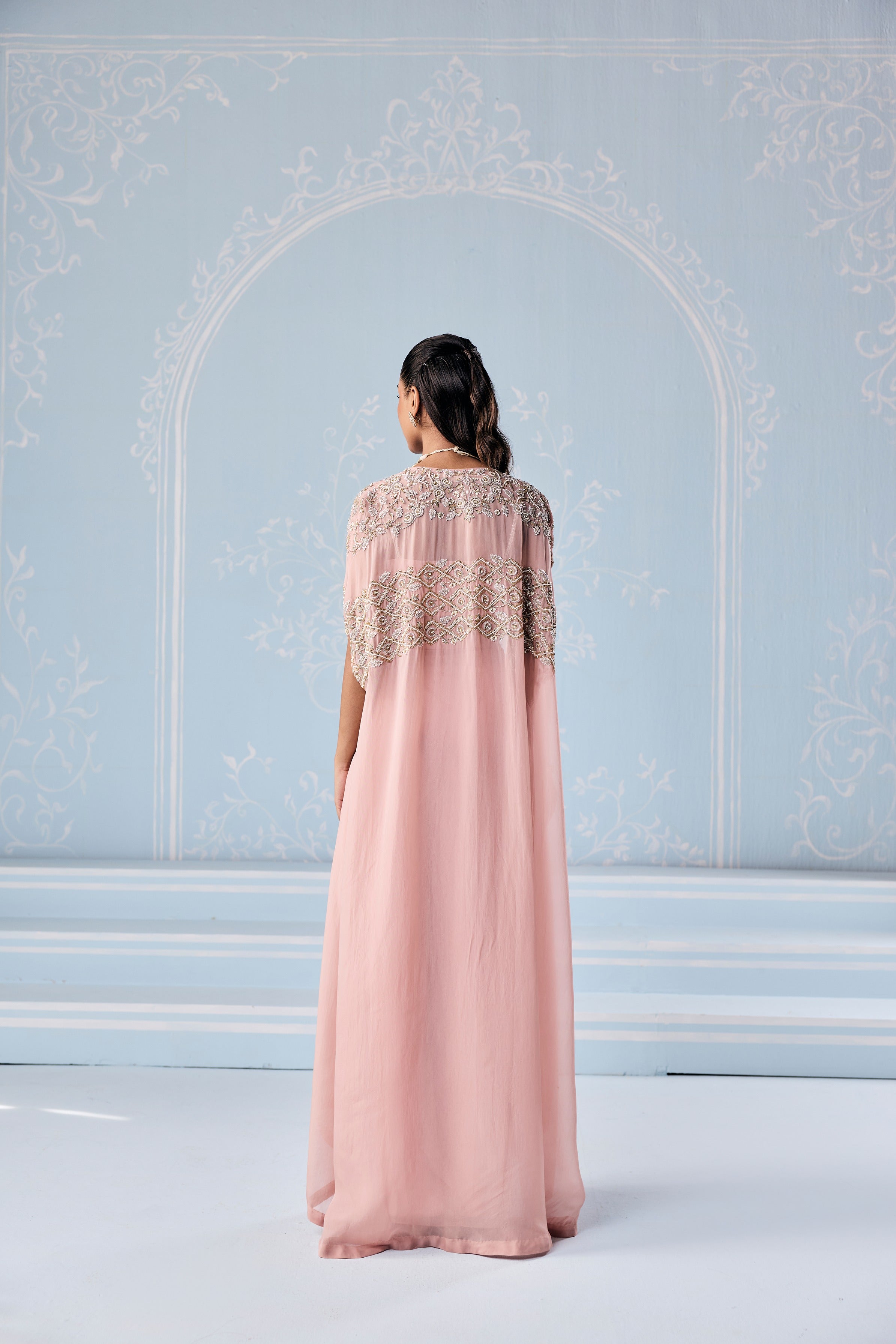 SOFIA CHOLI CAPE SKIRT