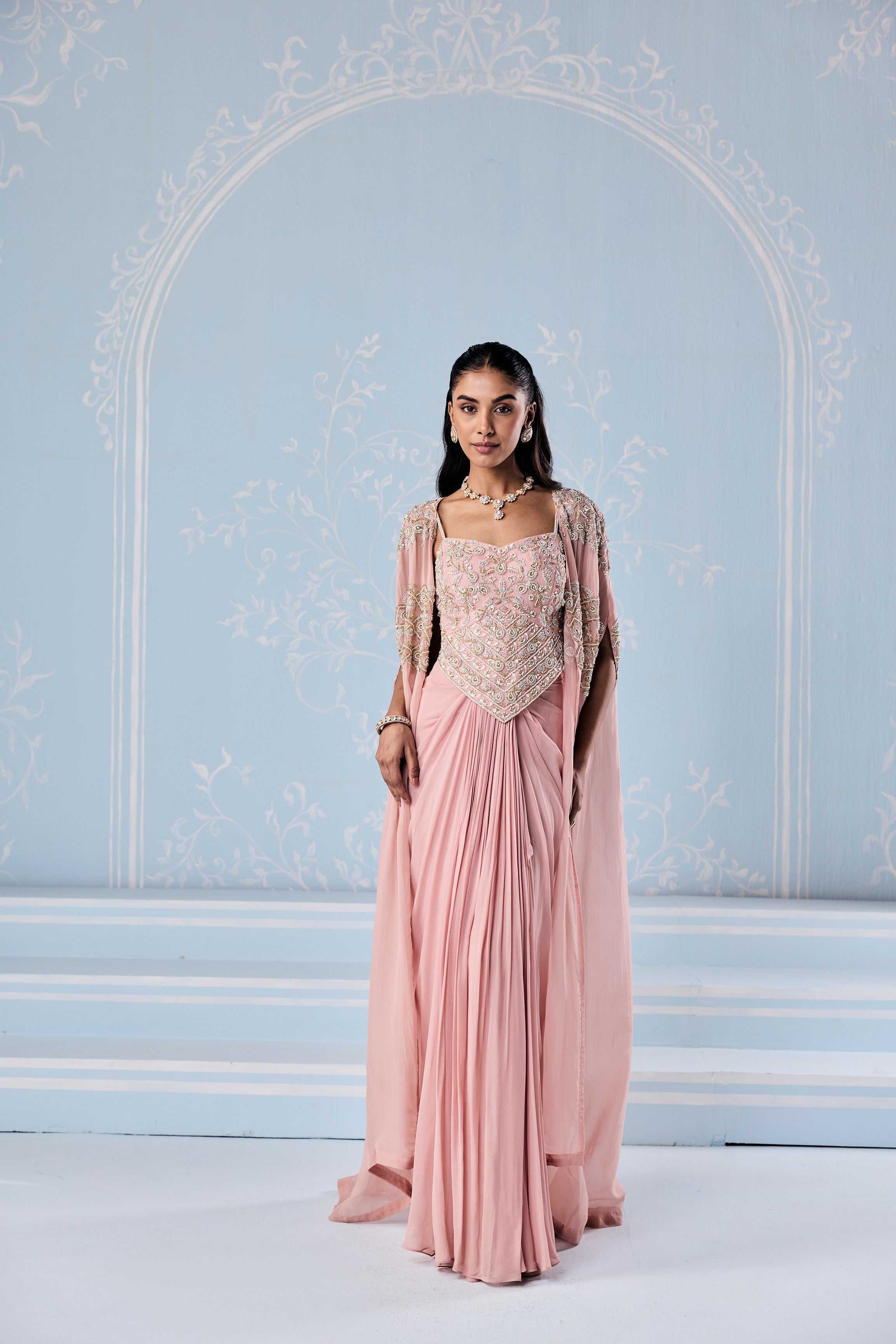 SOFIA CHOLI CAPE SKIRT