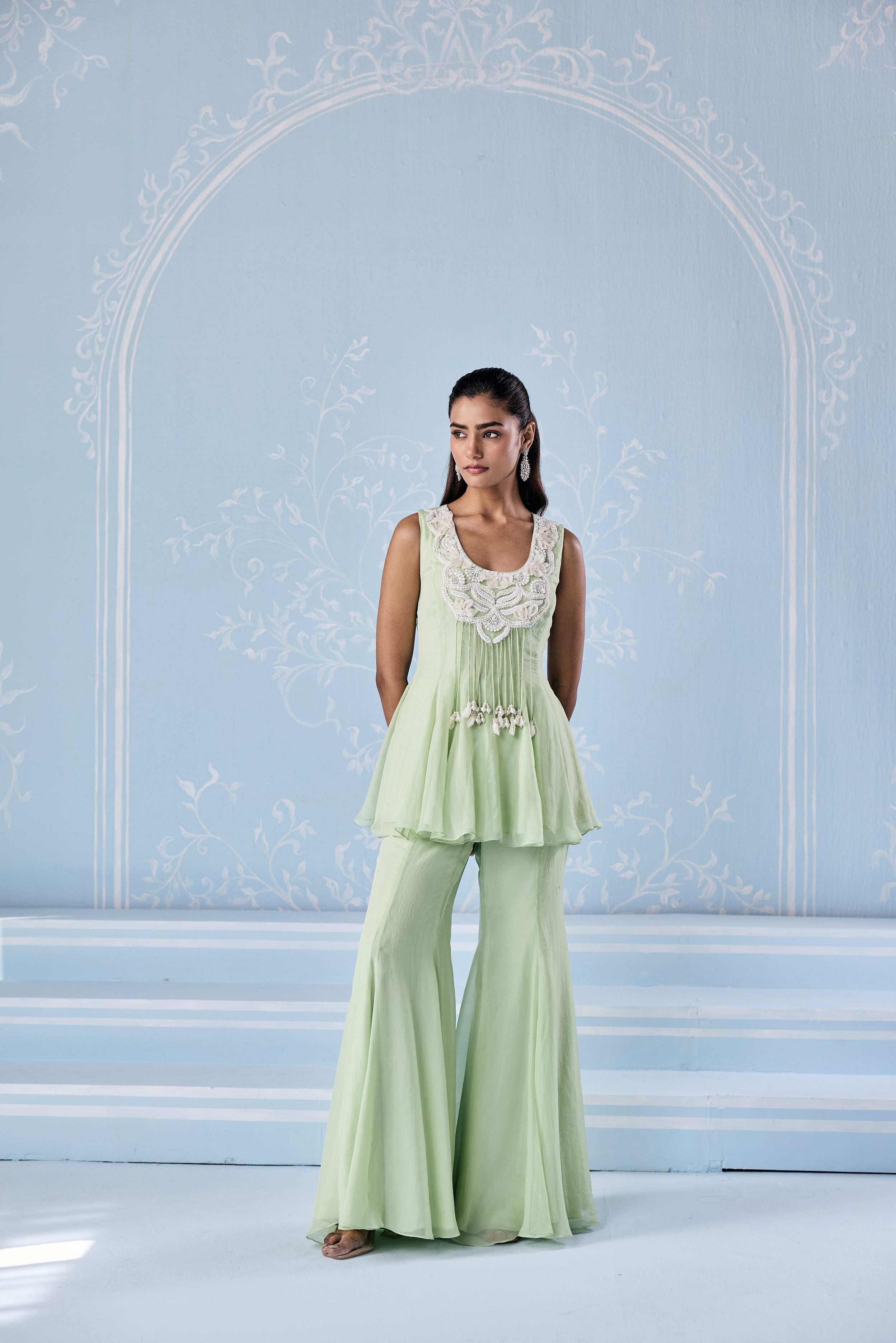 YESSI PEPLUM PANTS