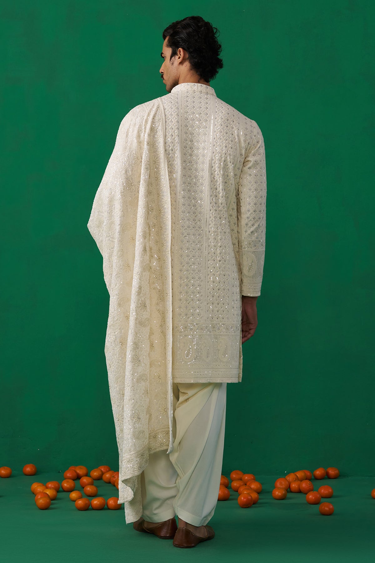 SULTAN IVORY KURTA SET