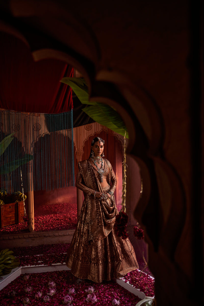 The Sheesh Mahal Lehenga