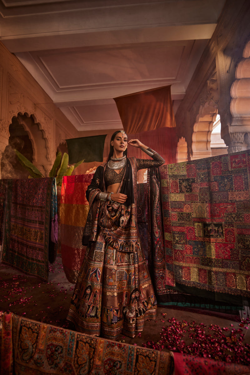 The Shahi Mahal Lehenga