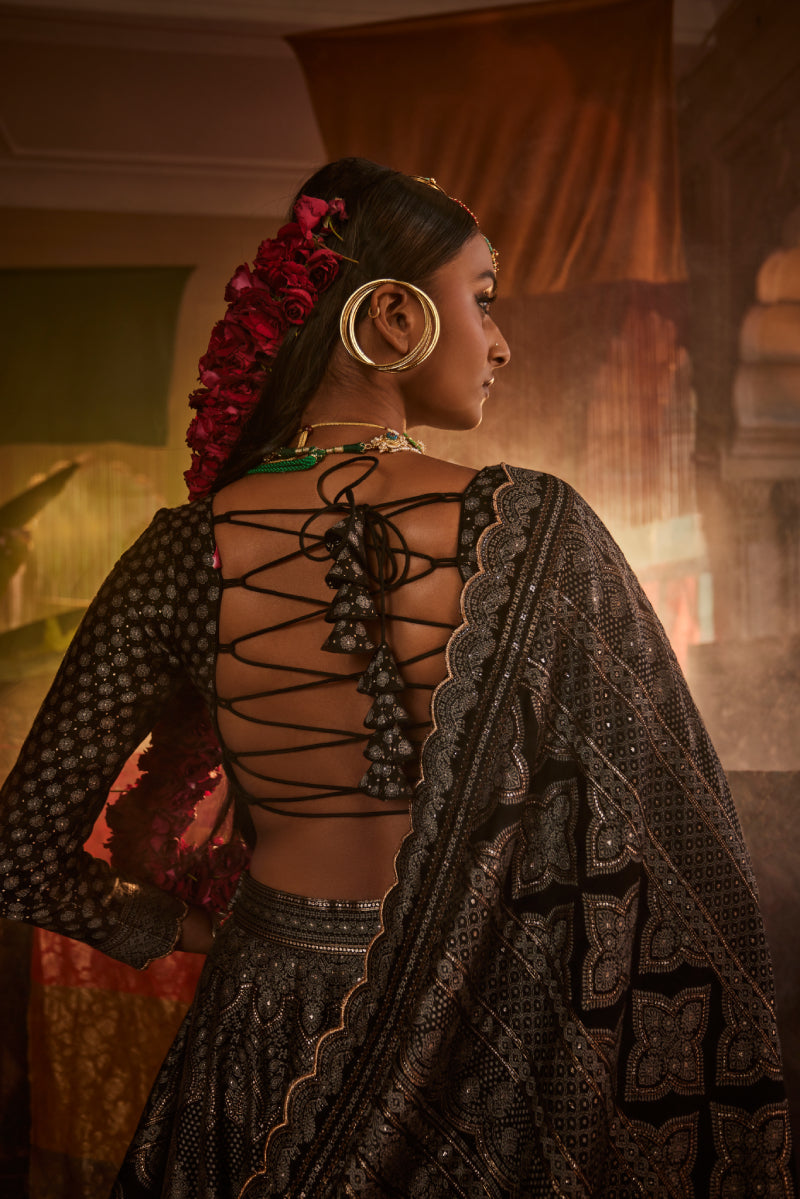 The Soneri Mahal Lehenga