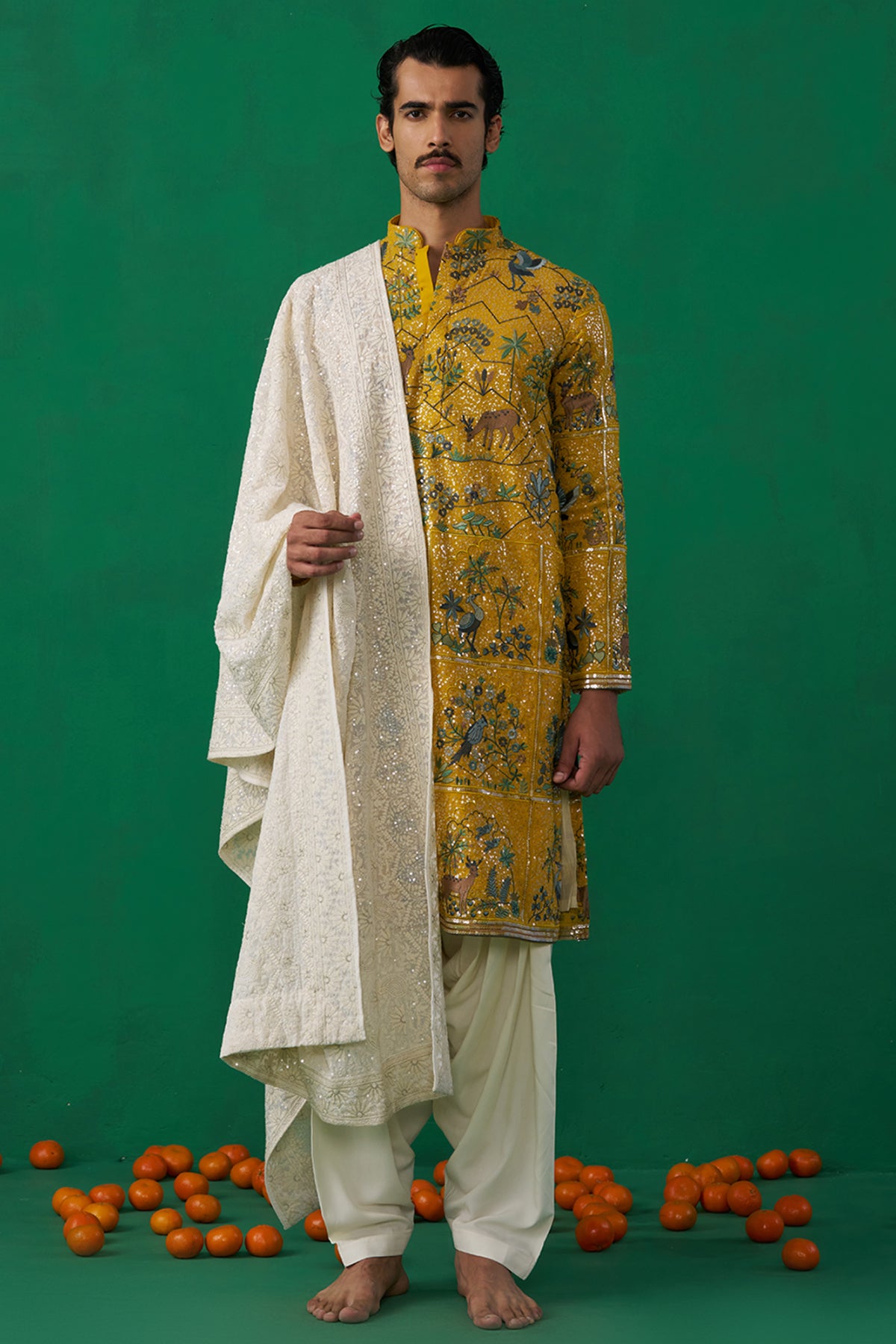 SWAN HALDI KURTA SET
