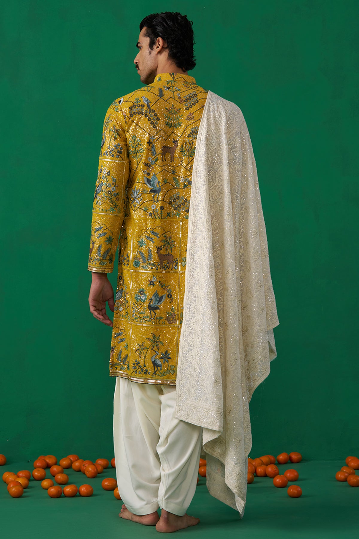 SWAN HALDI KURTA SET