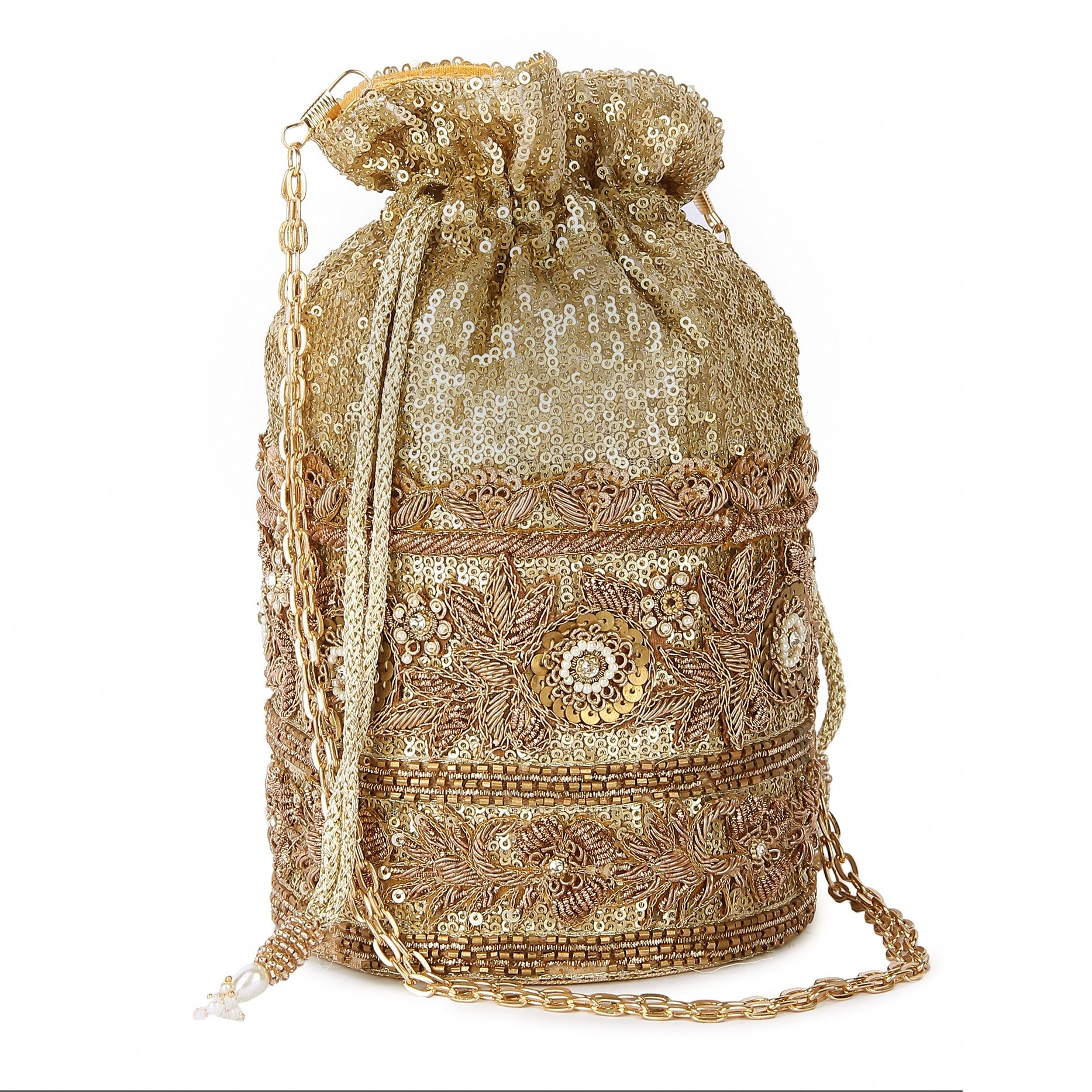 Golden Baliyey Potli