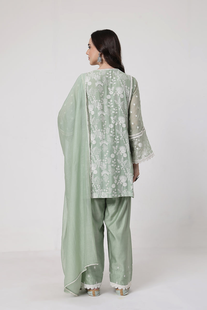 Sage Green Lace Set