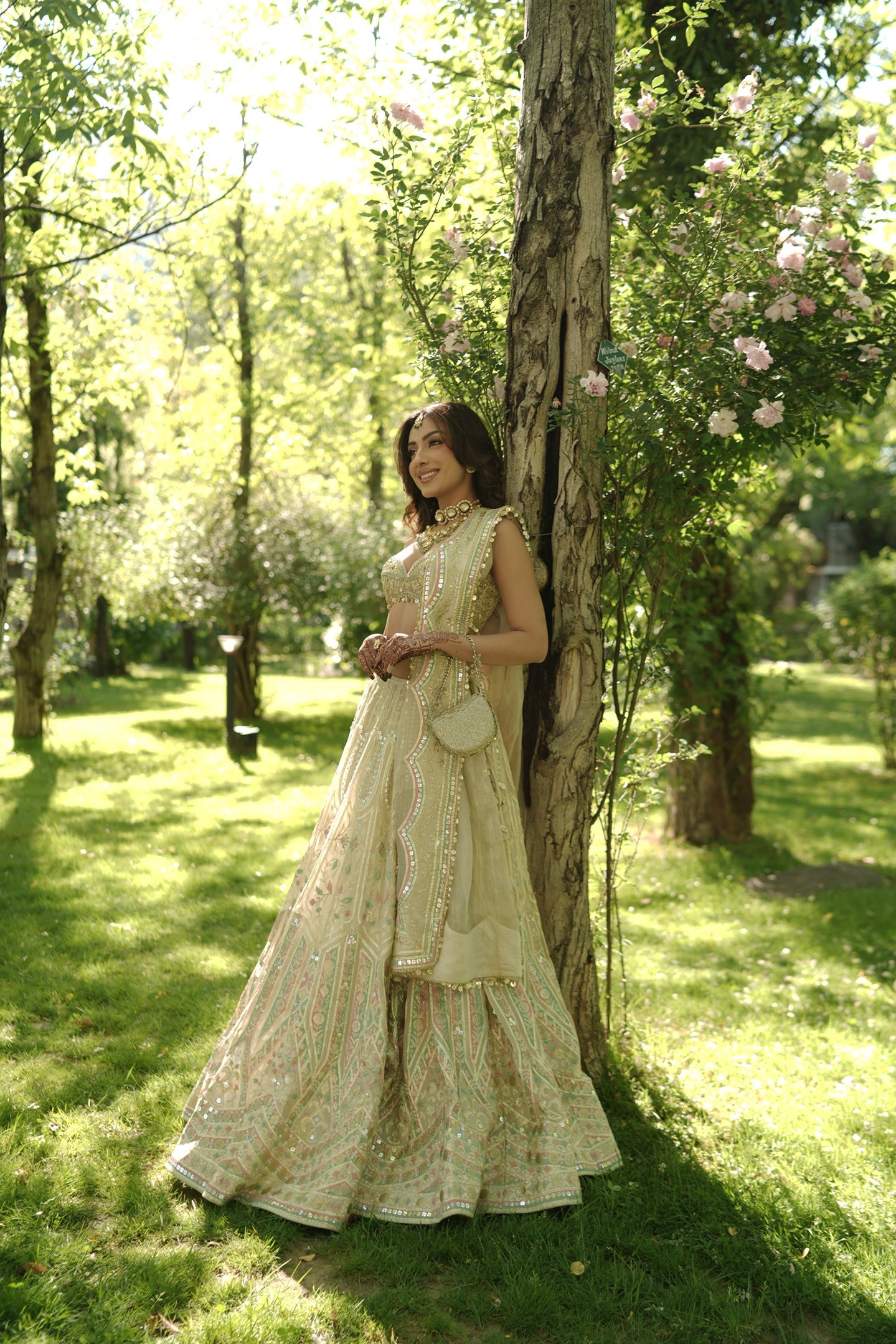 Sahher Bambba In Suroor Lehenga Set