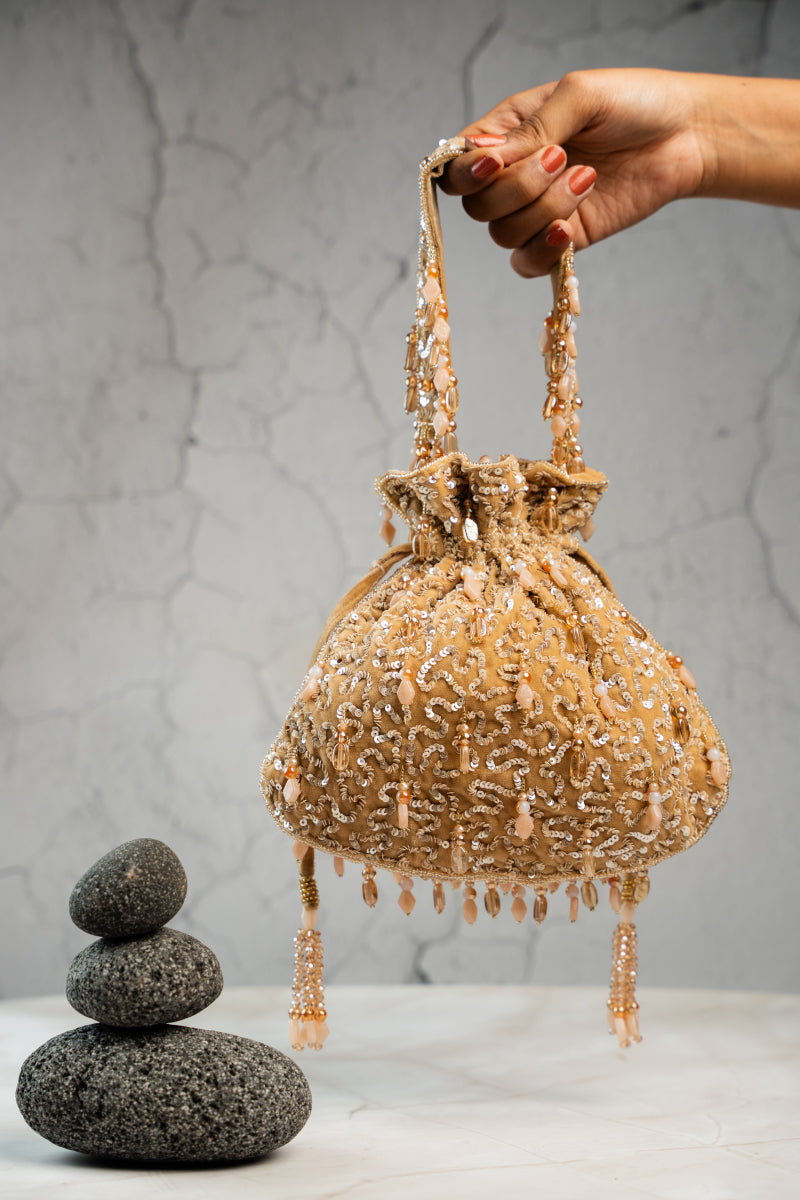 Serenity Satchel Golden Aura