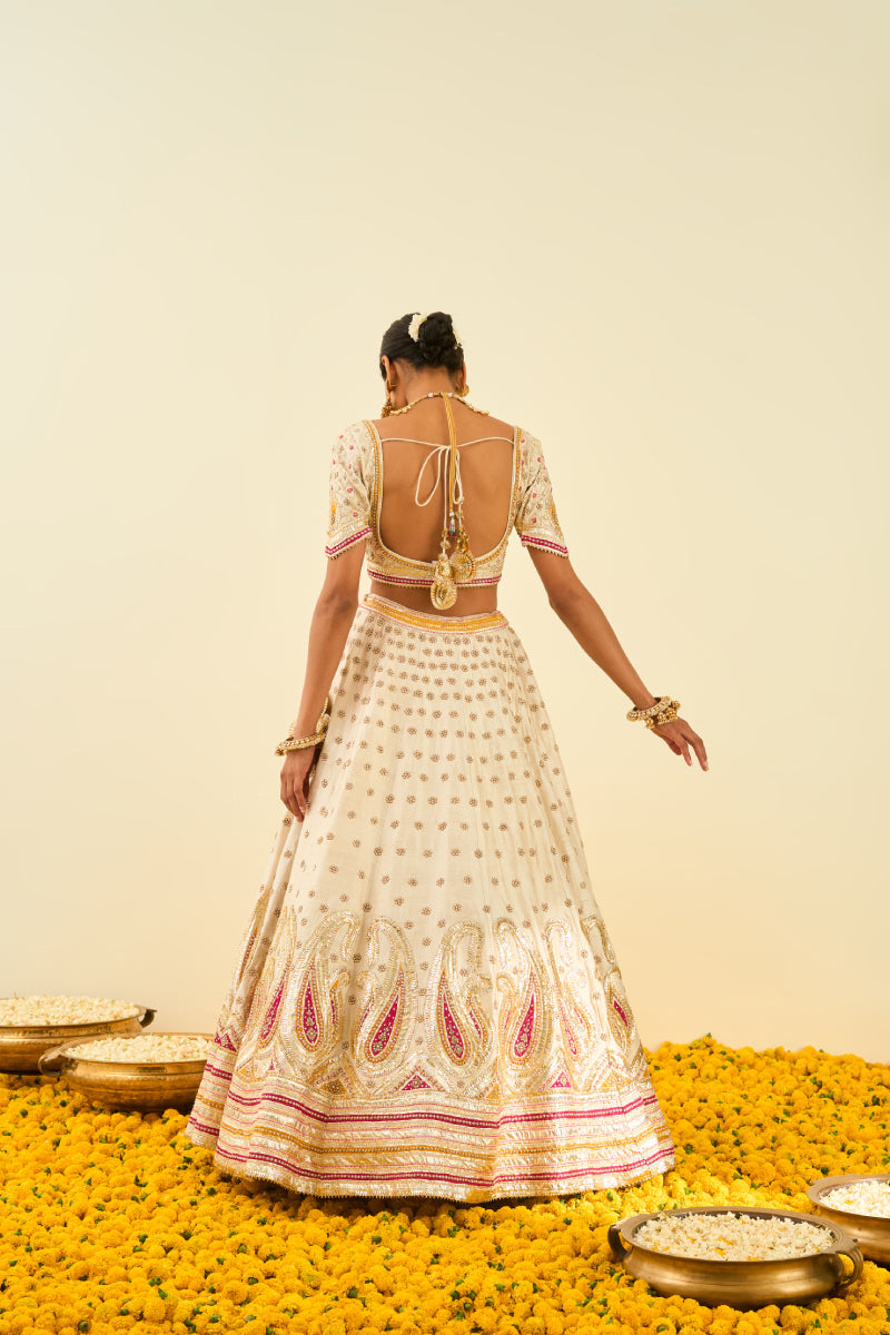 Shahnaz- Lehenga with blouse and dupatta