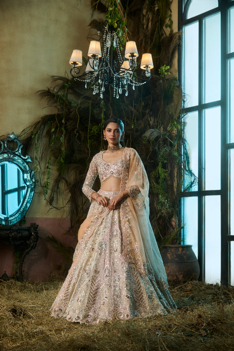 Lehenga, Blouse And Dupatta