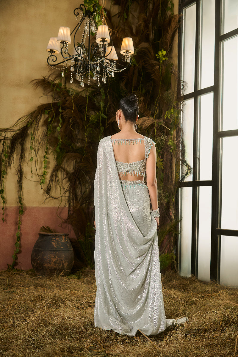 Draped Saree, Blouse