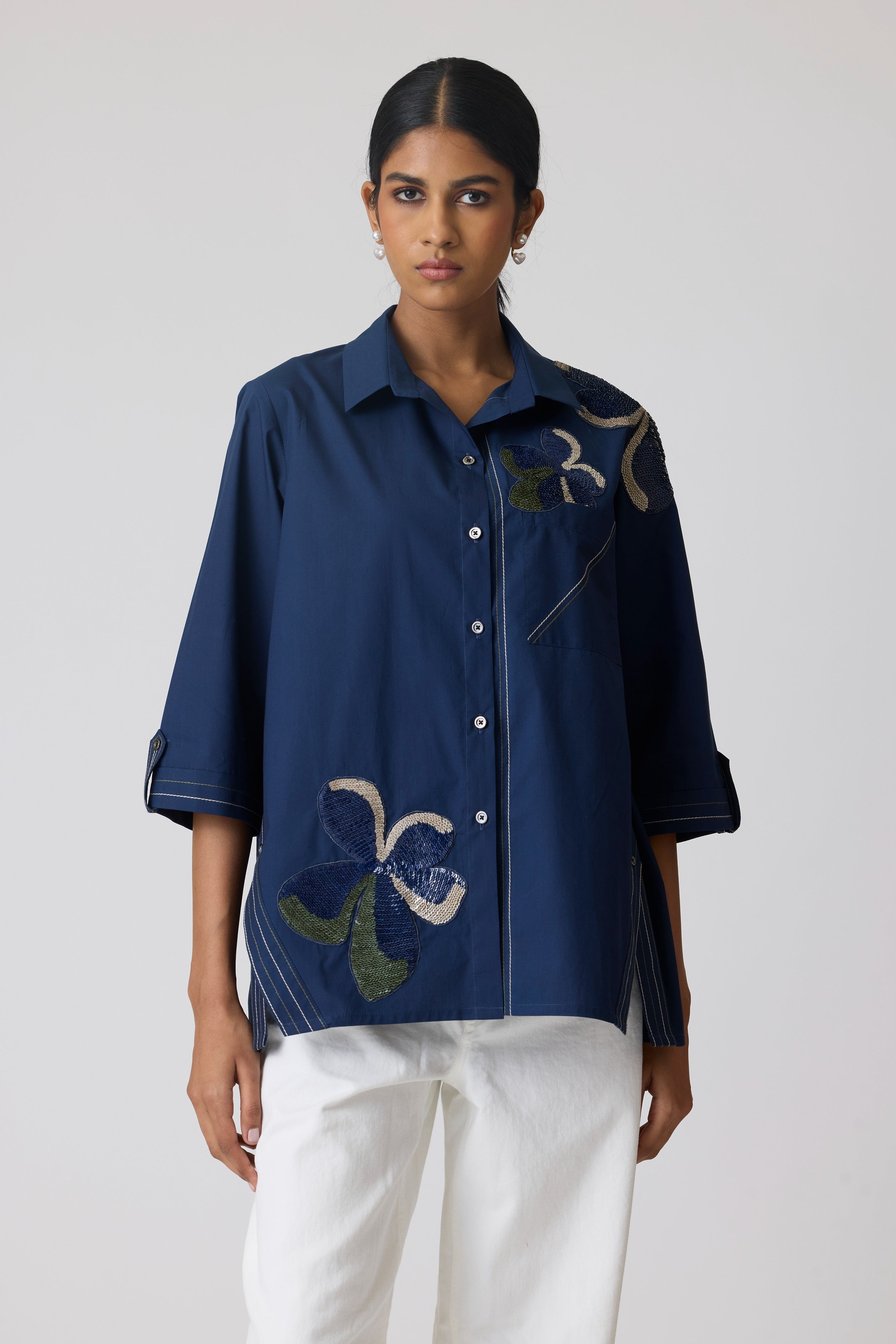 Sylvie Applique Shirt