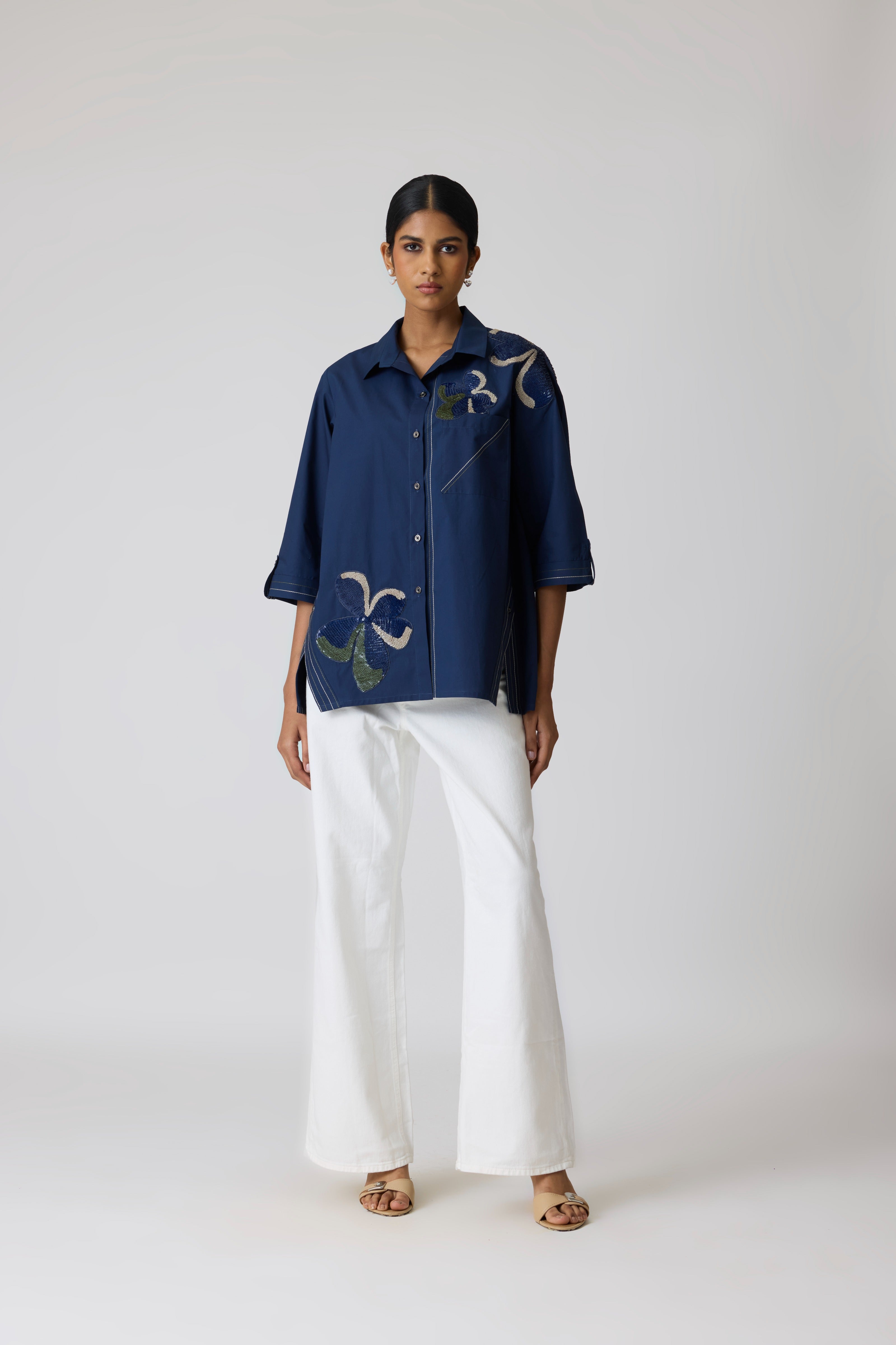 Sylvie Applique Shirt