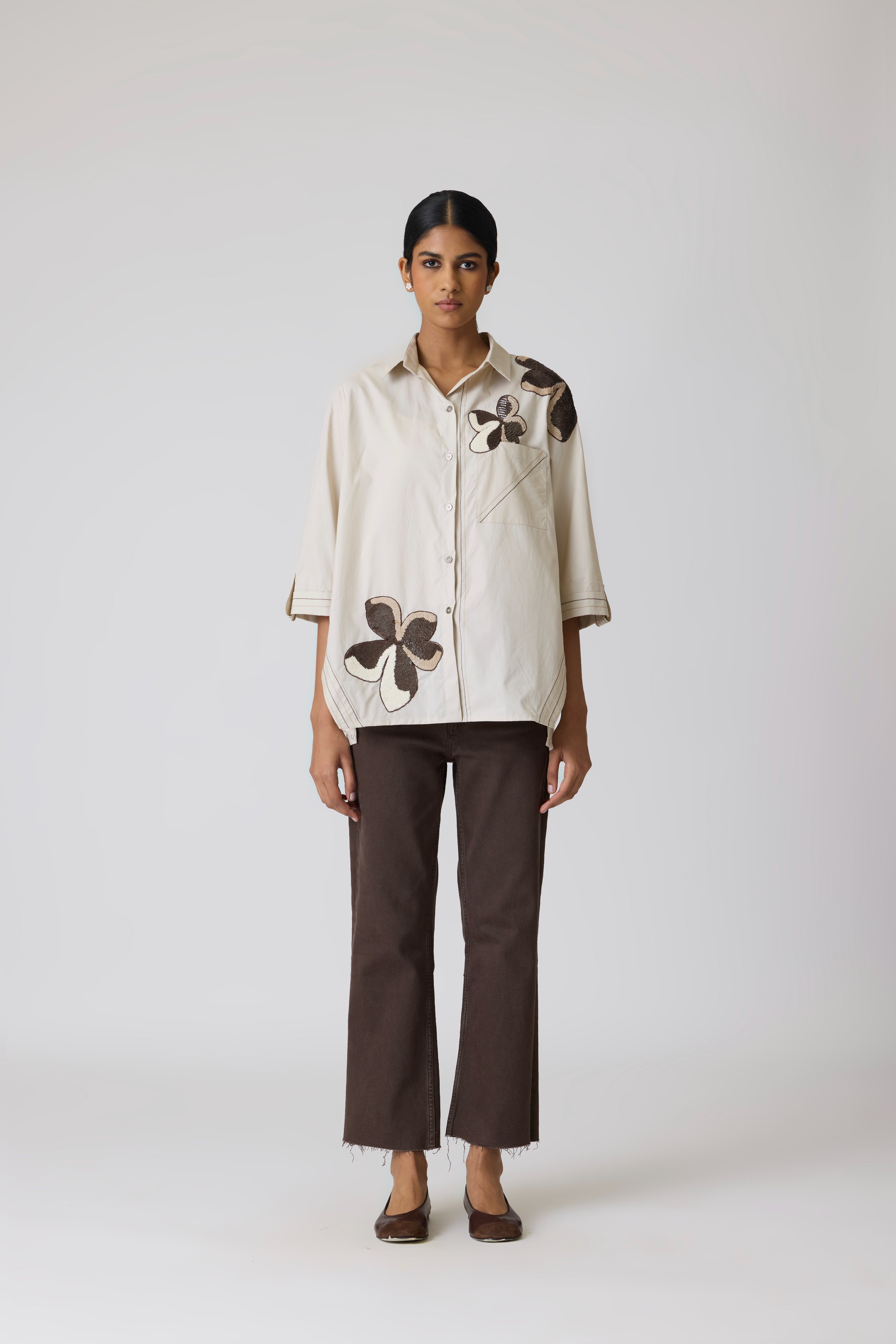 Sylvie Applique Shirt