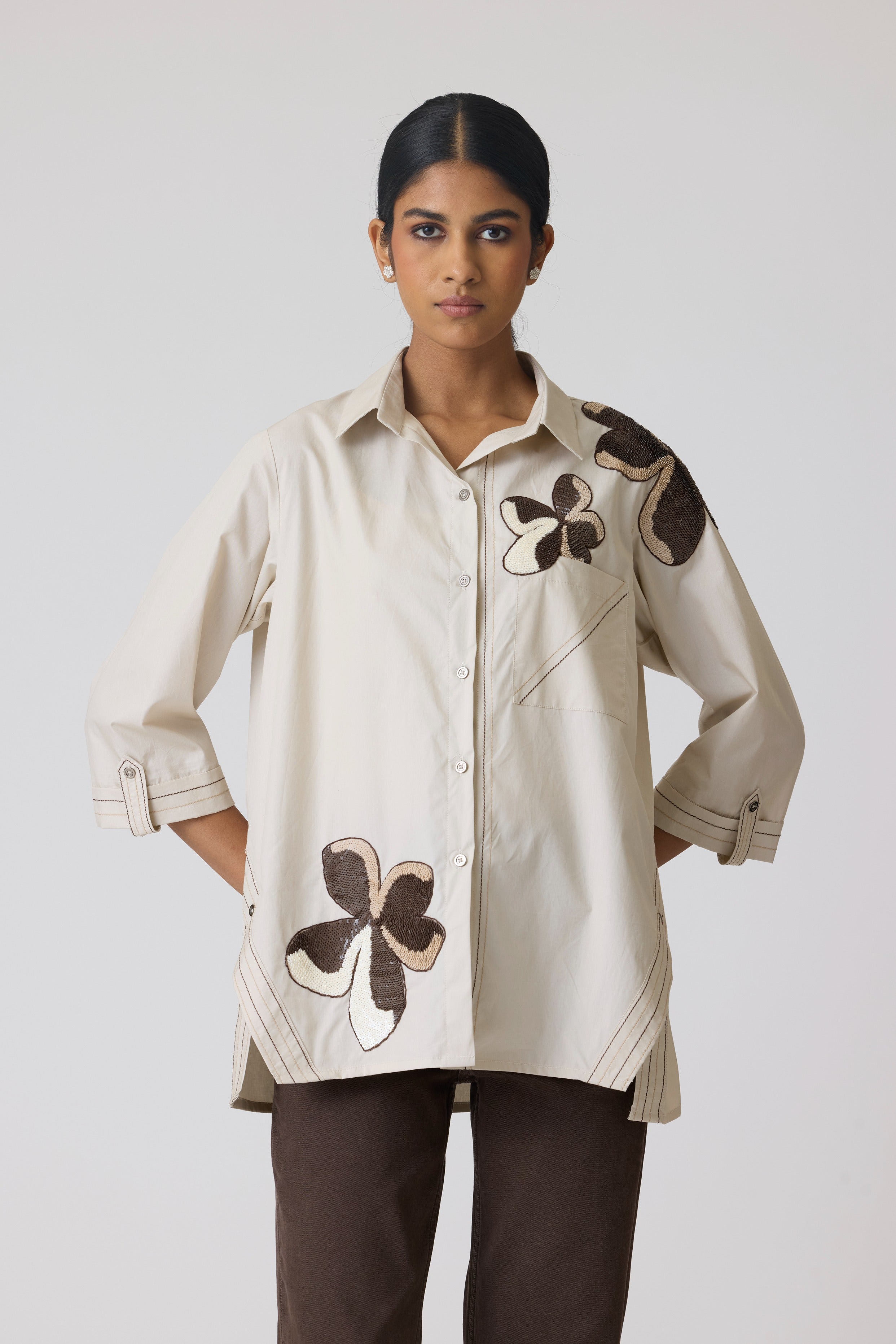 Sylvie Applique Shirt