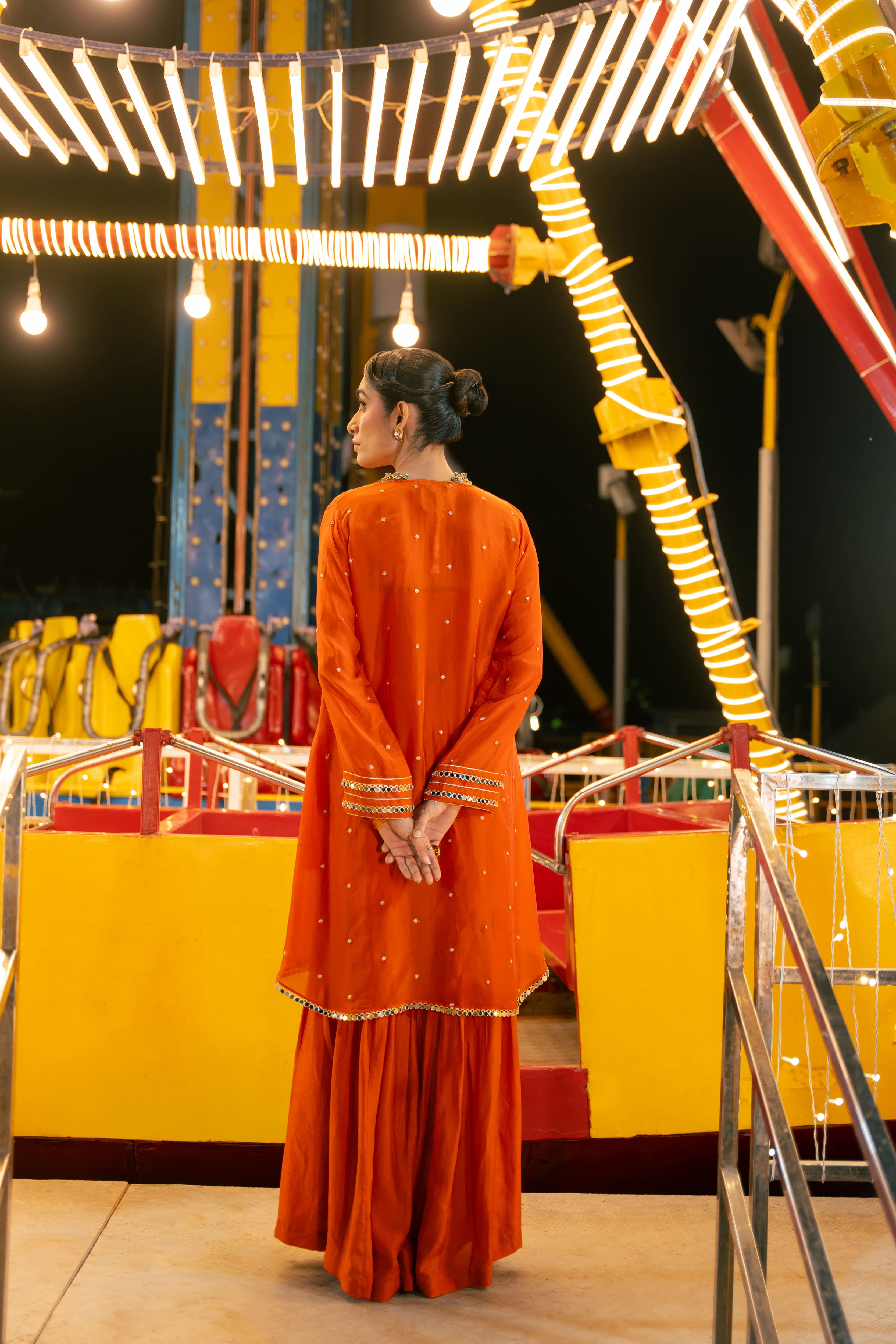 Orange 3 Piece Set