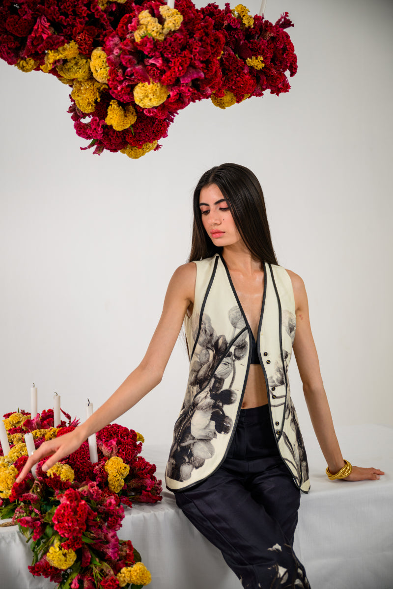 Ivory Whisper Waistcoat