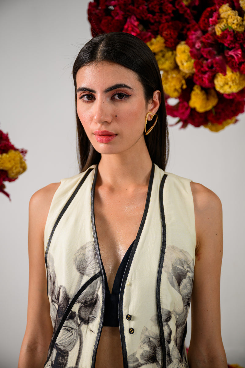 Ivory Whisper Waistcoat