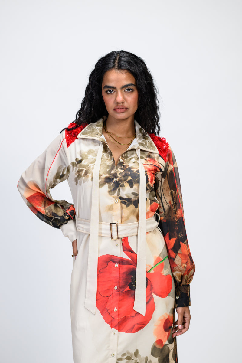 Rouge Radiance Dress