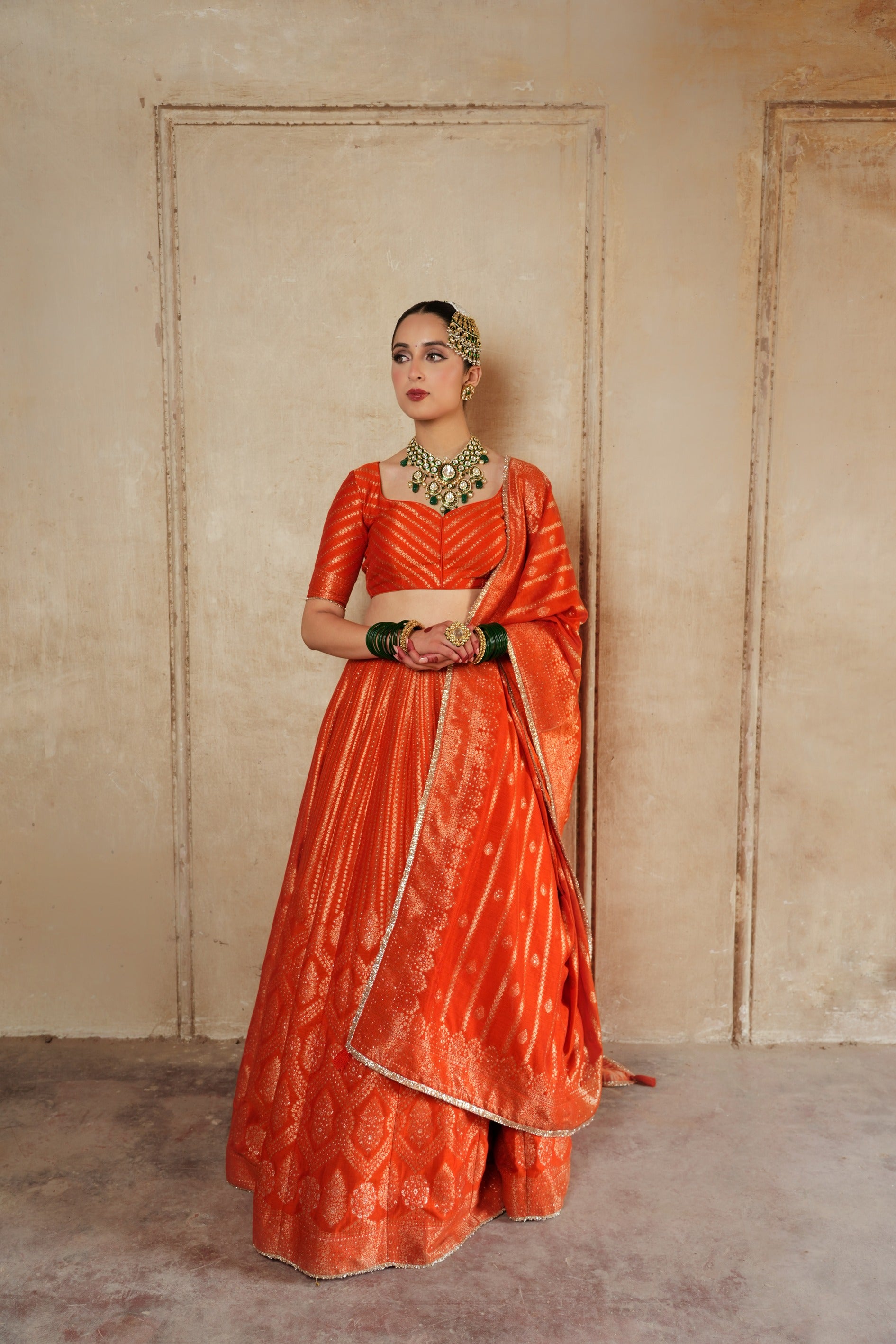 THE NARANGI BENAZIR LEHENGA
