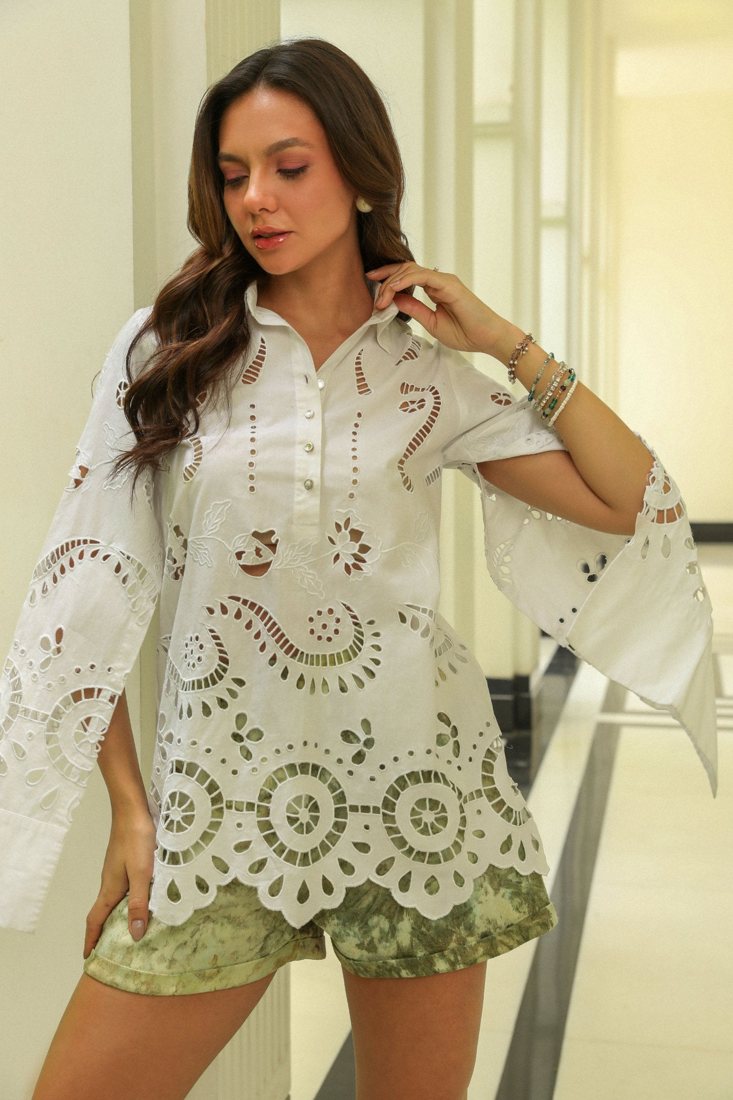 Tinsley Shirt In White