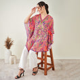 Load image into Gallery viewer, Rose Pink and Yellow Paisley Tunic
