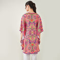 Load image into Gallery viewer, Rose Pink and Yellow Paisley Tunic
