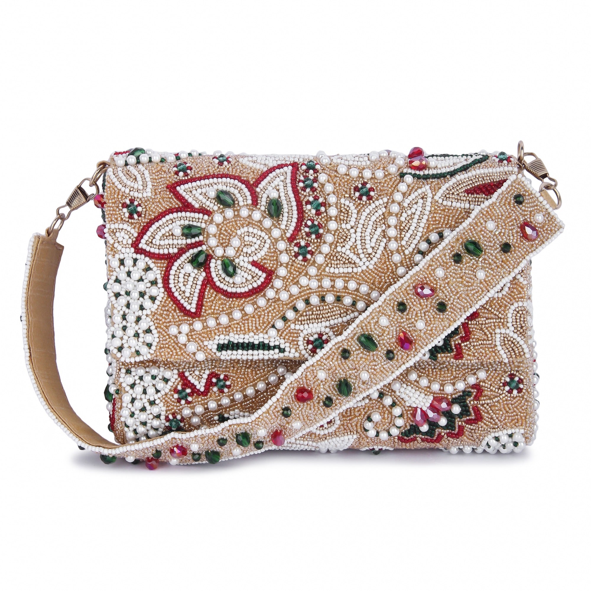 Samiara Gold Clutch