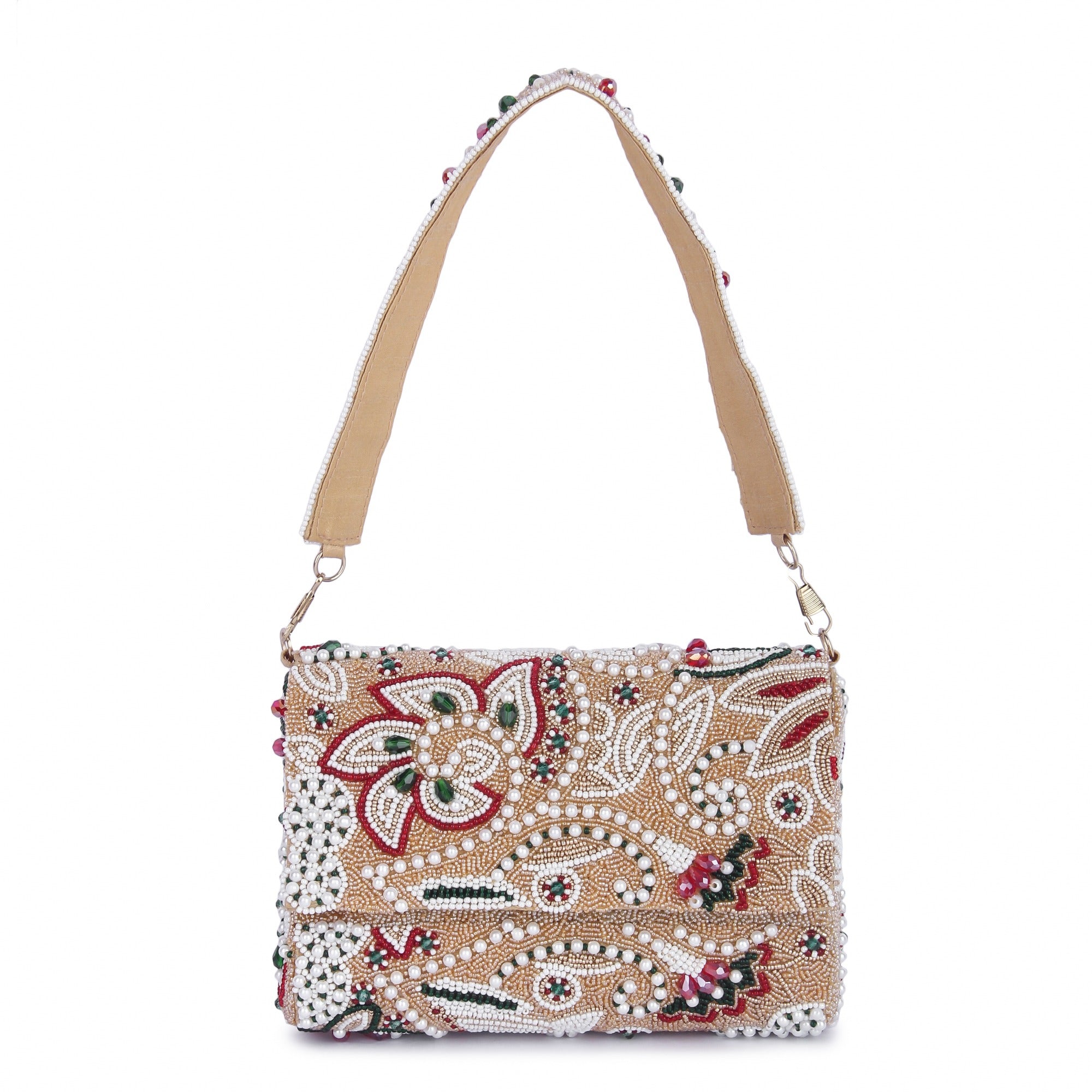 Samiara Gold Clutch