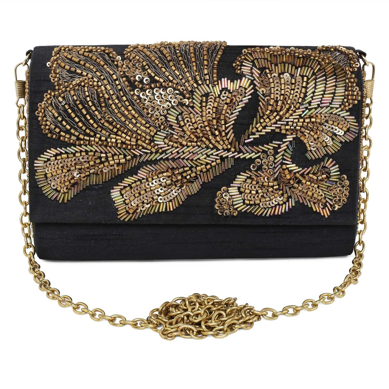 Blazing Black Clutch