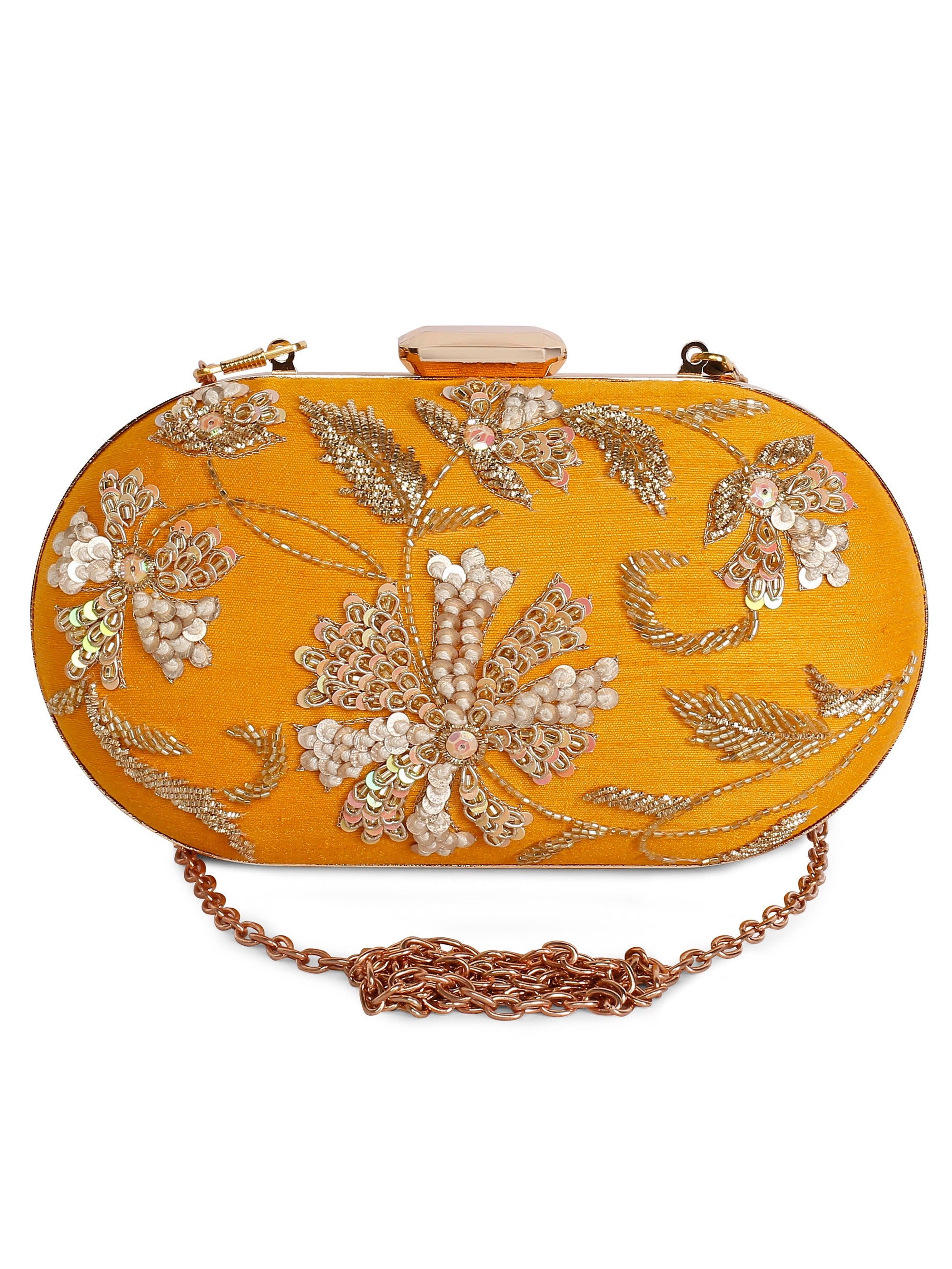 Yellow Sunshine Clutch